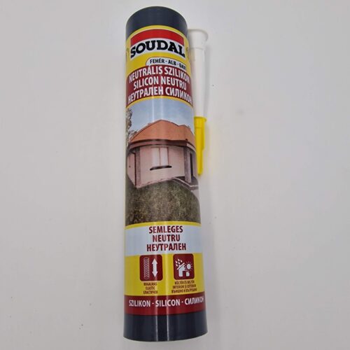 Szilikon neutrális fehér 280 ml SOUDAL